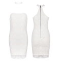 Slip Lace Ladies Bandage Halter Tube Dress